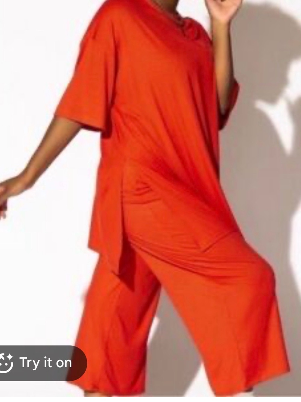 Dressed in lala lex ribbed set size S